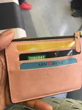 PURDORED-cartera de cuero para hombre y mujer, Tarjetero Unisex delgado con Soporte para tarjeta suave, a la moda, 1 unidad