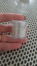 Caviar Beads Charms Nail-Art-Accessories Manicure-Glass-Balls Crystal Tiny Rhinestones