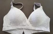 Sujetador de maternidad para lactancia sin aros, ropa de algodón para mujeres embarazadas, pecho de embarazo, talla única, ropa interior para dormir