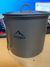 Tourist Tableware Cookware Utensils Kitchen-Equipment Travel-Cooking-Set Titanium-Cup