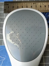 Cabezal de ducha de lluvia a presión de alta calidad, boquilla de pulverización de filtro de ahorro de agua, ahorro de agua de alta presión, color blanco