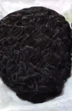 Pelucas cortas de pelo humano con corte Bob, 4x4, rizado brasileño virgen Jerry rizado, línea de cabello Natural moderno, peluca rizada Bob 13x4