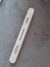 10 unids/lote papel de lija lima de uñas para uñas de gel 180/240 manicura profesional de pedicura de doble cara conjunto de limas de uñas herramientas