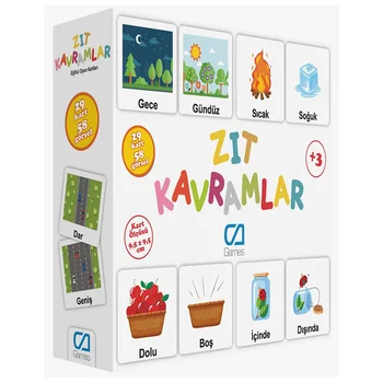 

ebebek Ca Games Contrary Concepts Educational Cards 29 pcs 3 Years+