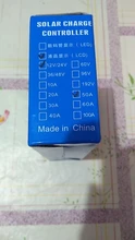Controller Output-Regulator Home-Battery-Charger 60A Dual-Usb 10A 40A 24V 20A 12V PV