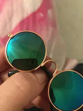 Productos para mascotas encantador redondo Vintage gato gafas de sol reflejo ojo gafas para perro pequeño gato accesorios fotos de mascotas accesorios