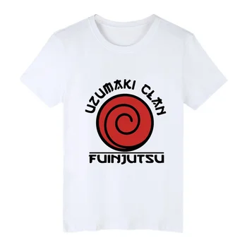 

Men's Uzumaki Naruto Game Cotton T-Shirt StreetWear Funny Tops Tees Casual Fitness Camisetas T Shirt