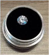100% de piedras preciosas sueltas Moissanite diamante GRA 1ct D Color VVS1 laboratorio piedra indefinido excelente corte para joyería de anillo de diamantes