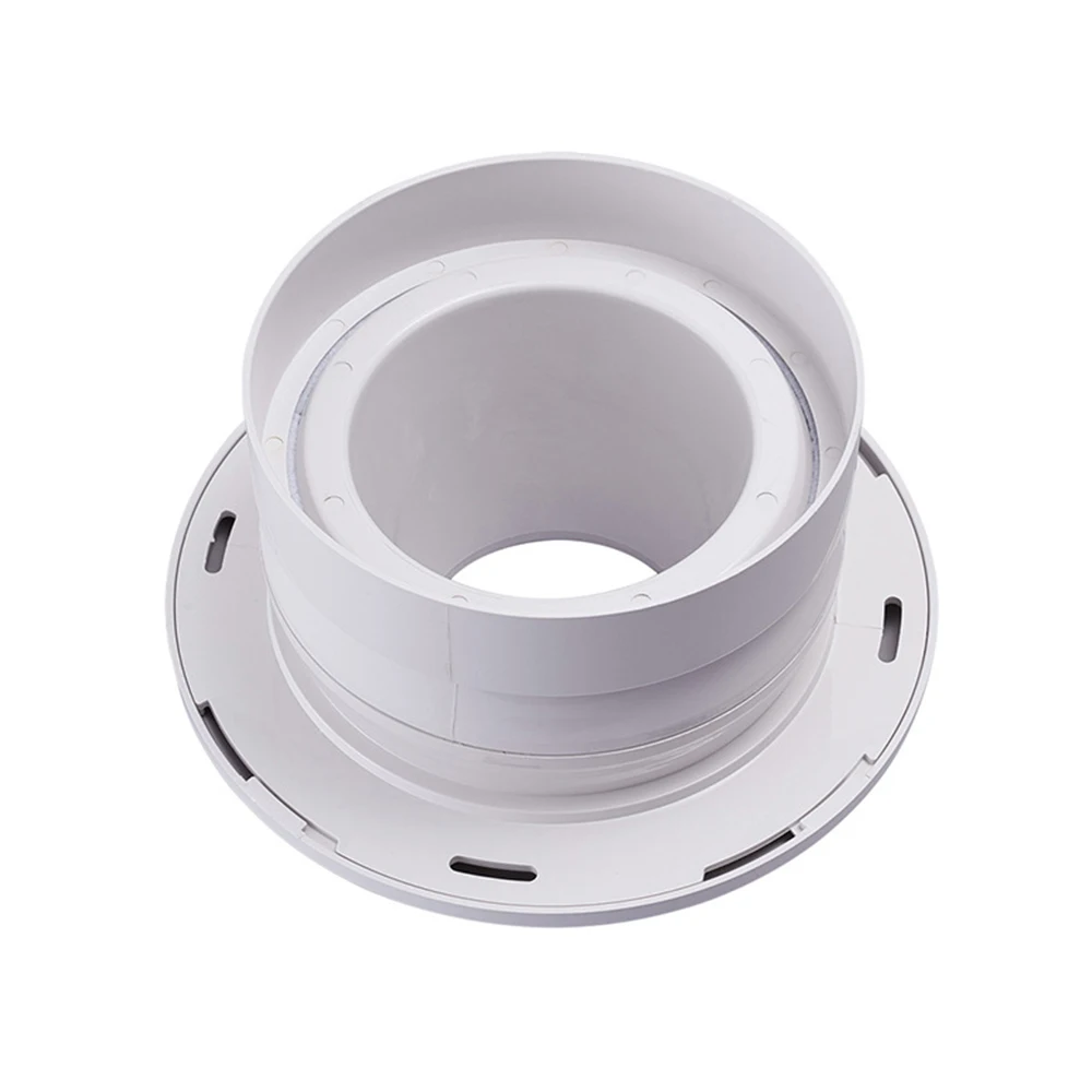 75-150mm ABS Air System Outlet Valve ABS Circular Spherical Nozzle Air Vent For Airport Station Central Ventilation Outlet