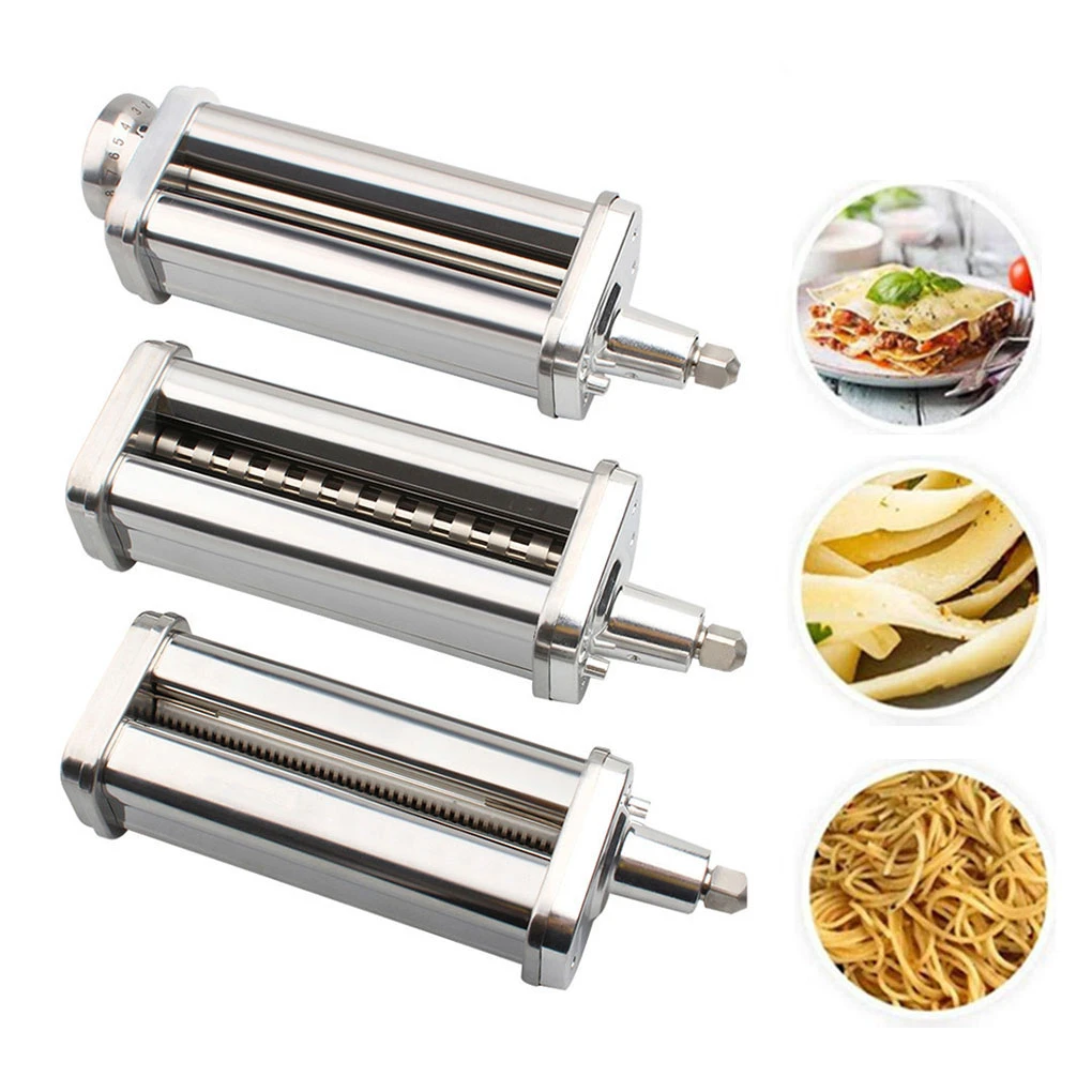 Pasta Maker Stainless Steel Pasta Spaghetti Roller Stand Type Mixer