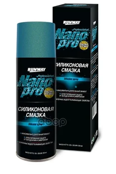 

Nanopro silicone grease 200 ml aerosol runway art. rw6142