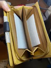 Cartera larga de piel sintética para mujer, bolso dorado con hojas ahuecadas, monedero, tarjetero