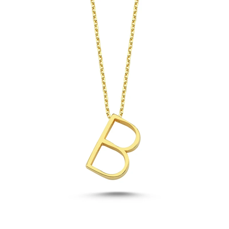 

Silver 925 Set-B-Letter Ghost Pendant