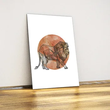 

Lion-Decorative Metal Plate