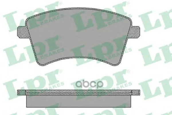 Колодки Тормозные Renault Kangoo 08- Передние Lpr 05p1465 Lpr арт. 05P1465