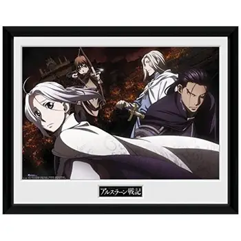 

Heroic Legend Of Arslan Framed Poster Group Landscape 45X34 CmGYE15.09