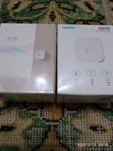 Aqara-Sensor de humedad y temperatura Original, dispositivo de hogar inteligente, presión de aire, funciona con la aplicación de Android IOS, envío rápido, nuevo