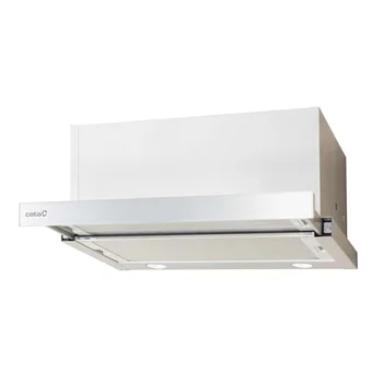 

Conventional Hood Cata TF6600 DURALUM 60 cm 645 m3/h 67 dB 240W Stainless steel