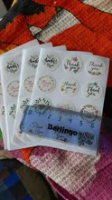 Paper Label-Sticker Stationery Envelope-Seal Wrapping-Cards Flower Business-Gift Multifunctional