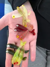 Soft Lures Artificial-Lure Spinnerbait Sea Fishing Fish-Surface Silicone QXO 12pcs/Lot