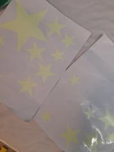 Pegatinas de pared brillantes en la oscuridad, 435 Uds., punto de estrella de Luna luminosa, pegatinas de pared fluorescente, decoración ambiental