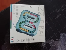 Cubo redondo giratorio para los dedos de Rubik, juguete educativo para aliviar el estrés sensorial, giroscopio