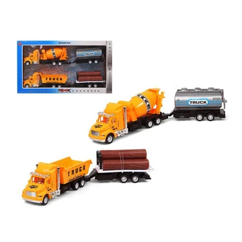 

Set of cars Truck public works Yellow 119251 (2 Uds)