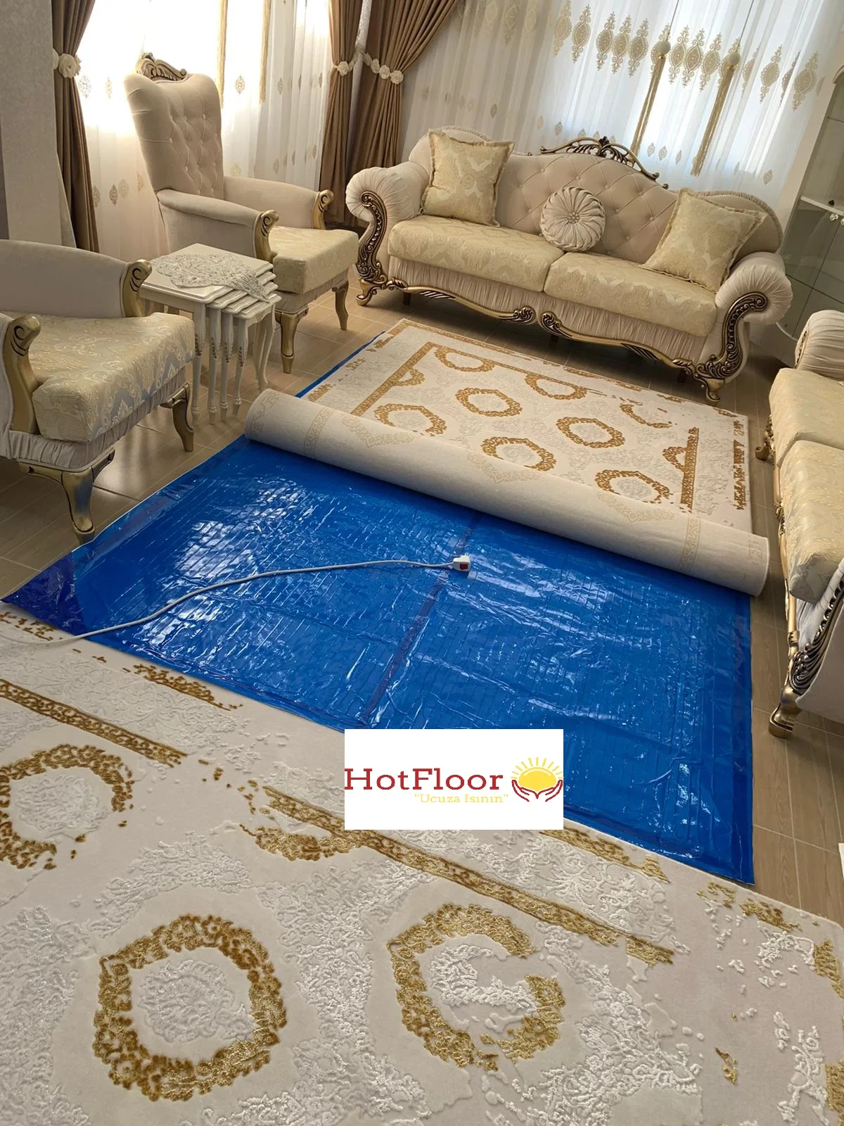 HotfloorElectricUnderCarpetHeater150cmX200cm200cmX280cmthe