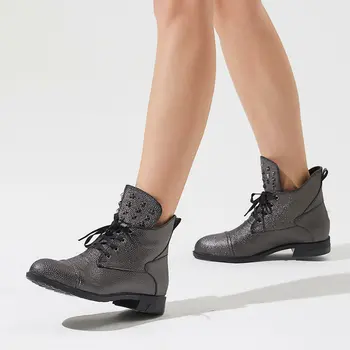 

FLO ALICO06Y SKIN Silver Women Boots BUTIGO