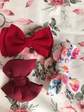 Conjunto de 3 unidades de lazos florales para bebé, diadema de lunares con lazo, diademas de algodón para niña, accesorios para el cabello para niña