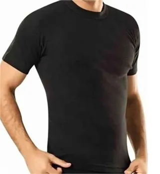 

Passion Combed Men's Black Zero Collar Undershirt men classic hot sale