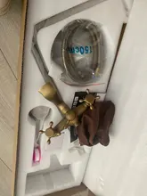 Shower-Faucet-Set Handshower Wall-Mount Brass Bathroom Rozin Antique Tap Dual-Handle