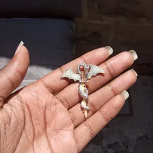 Collar de dragón de espada para hombre, joyería de personalidad, colgantes de Metal, cadena de eslabones de collares, collar, gargantilla de 50cm