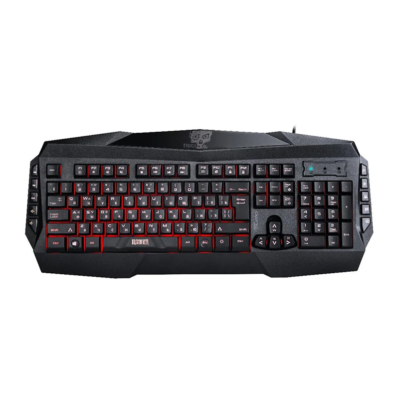 Черный Клавиатура Qumo Esprit K18 - Цвет: Черный