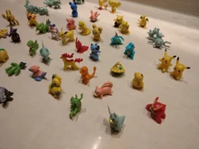 Figuras de acción de Pokémon Go para niños, 24/48/72/96/120/144, No se repiten, modelo de figuras de acción, juguete de Pikachu de 2,5-4cm, regalos de navidad