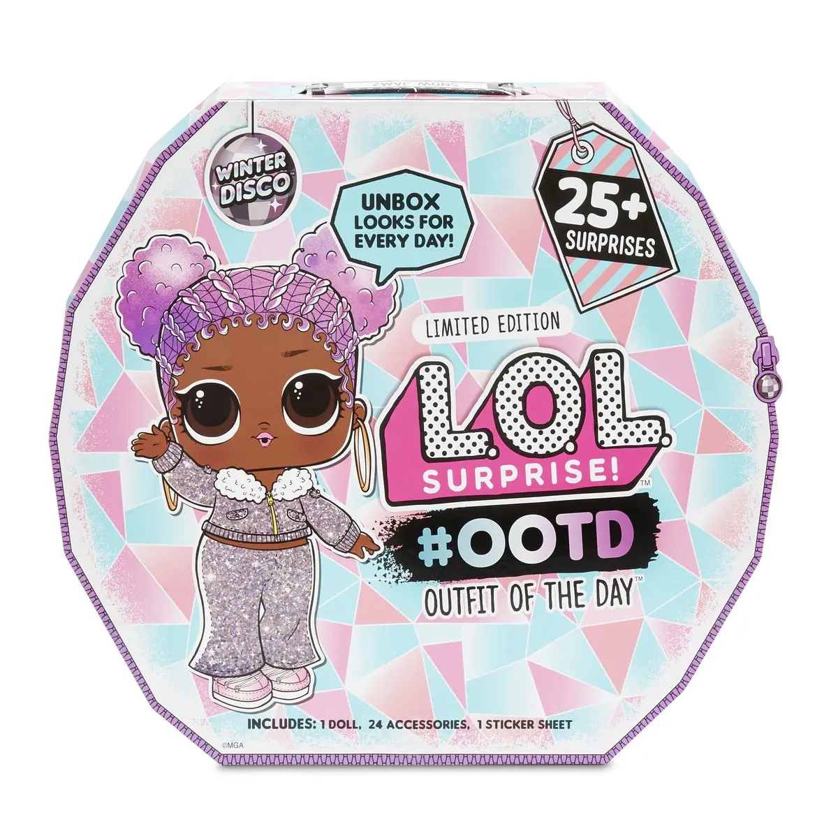 Doll-surprise MGA Entertainment in tool case LOL Surprise outfit of the day winter disco 562504 (original) | Игрушки и хобби