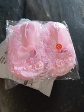 Zapatos de cuna con suela suave de encaje Floral para fiesta de princesa, zapatillas antideslizantes para recién nacidos, para niño pequeño de 0 a 12M