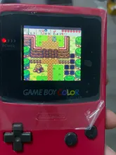 Pantalla LCD de alto brillo para Gameboy COLOR GBC, 2,2 pulgadas, plug and play, sin soldadura y corte de carcasa