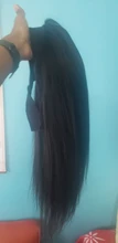 Peluca con diadema recta para mujer Peluca de cabello humano, 180% de densidad, cabello liso malasio, peluca completa hecha a máquina para mujeres negras