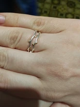 Anillo de Plata de Ley 925 con doble rama de árbol para mujer, sortija de apertura de tamaño variable