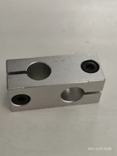 Abrazadera de fijación de Pilar, sujeción de diámetro fijo vertical, eje óptico de aleación de aluminio, bloque cruzado, soporte de fijación de tubería de acero, conector