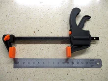 Clip de liberación rápida de trinquete de 4 pulgadas, barra de trabajo de madera, esparcidor, herramientas de mano, 1 ud.