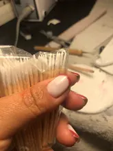 Desechables hisopo de algodón sin pelusa Micro cepillos madera bastoncillos de algodón muestras oído limpio palo pegamento para extensión de pestañas quitar herramienta