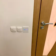 NEO COOLCAM NAS-SC01Z z-wave Más de Interruptor de Pared Light 2CH Gang Inalámbrico de Control Remoto Inteligente Domótica Z Interruptor de la luz