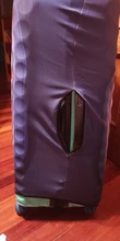 Funda de equipaje de ciudad azul, funda protectora para maleta de viaje más gruesa para maletero aplicable a maletas de 18 -32