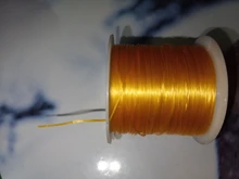 Cuerda elástica para cuentas de cristal de 1 mm, hilo fuerte para abalorios, rollo de 393 pulgadas para joyería, en varios colores