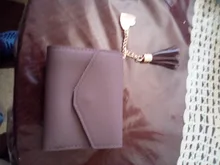 Las mujeres monedero lindo estudiante colgante borla, cuero tendencia pequeña cartera de moda de PU 2020 monedero de la tarjeta de las señoras bolso para las mujeres