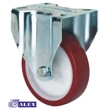 

FIXED WHEEL 080MM 2-2360 PL.107X086 100KG PU B/R ZV POL ALEX