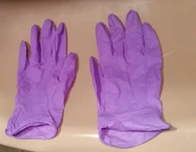 Guantes de nitrilo 100 unids/pack Xingyu púrpura comida grado impermeable alergia libre desechable seguridad guantes de nitrilo