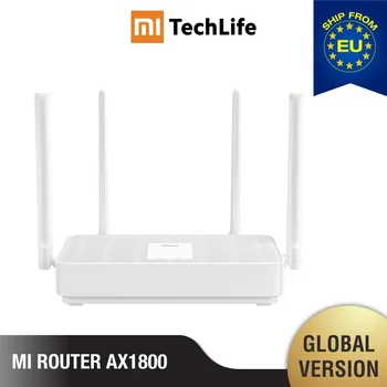 

Xiaomi Mi Router AX1800 Wi-Fi 6 574Mbps 2.4G, 1201Mbps 5GHz, 5-core Chip, 4 external antennas, up to 128 devices